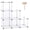 Translucent White, variant on Cube Storage Organizer  6-cube Shelves Units Closet Cabinet Diy Plastic Modular Book Shelf Ideal For Bedroom Living Room Office 36.6" L X 12.4" W H Translucent White Sbtm3506a