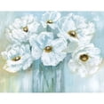 thumbnail image 2 of White Poppy Bouquet Poster Print by Nan, 2 of 2
