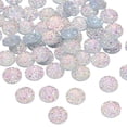 thumbnail image 1 of Uxcell 60 Pcs Rhinestone Flat Back Faux Druzy Crystal Diamonds Resin Embellishments Trims Beads for Jewelry Making Crafts, Bright White, 1 of 7