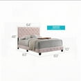 thumbnail image 5 of Queen Size Metal Platform Bed Frame 48"H x 64"W x 83"D, No Box Spring Needed, Gray, Main Bedroom, 5 of 7