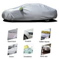 thumbnail image 3 of Car Cover Full Sedan Covers with Reflective Strip Sunscreen Protection Dustproof UV Scratch-Resistant Universal M, 3 of 7