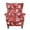 HoHo Santa Claus, variant on Qpednta Winter Snowman Wingback Chair Covers Non Slip Spandex Wing Chair Cover 2-Piece Set Wing Chair Cover Elastic Polyester Armchair Slipcover for Guest Room