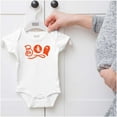 thumbnail image 5 of Boo Cute Witch Ghost Halloween Bodysuit Jumper Girls Infant Baby Brisco Brands 12M, 5 of 6