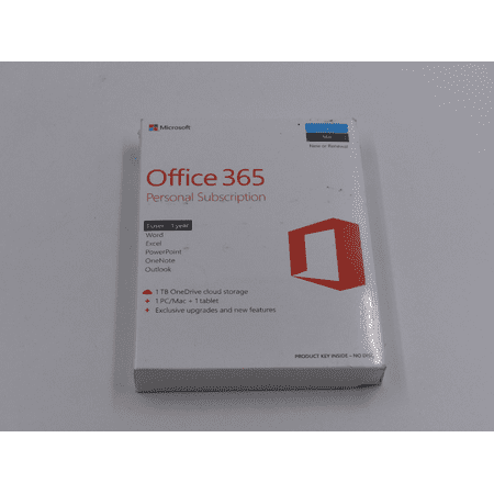 MICROSOFT OFFICE 365 SKU-QQ2-00673 PERSONAL SUBSCRIPTION SOFTWARE