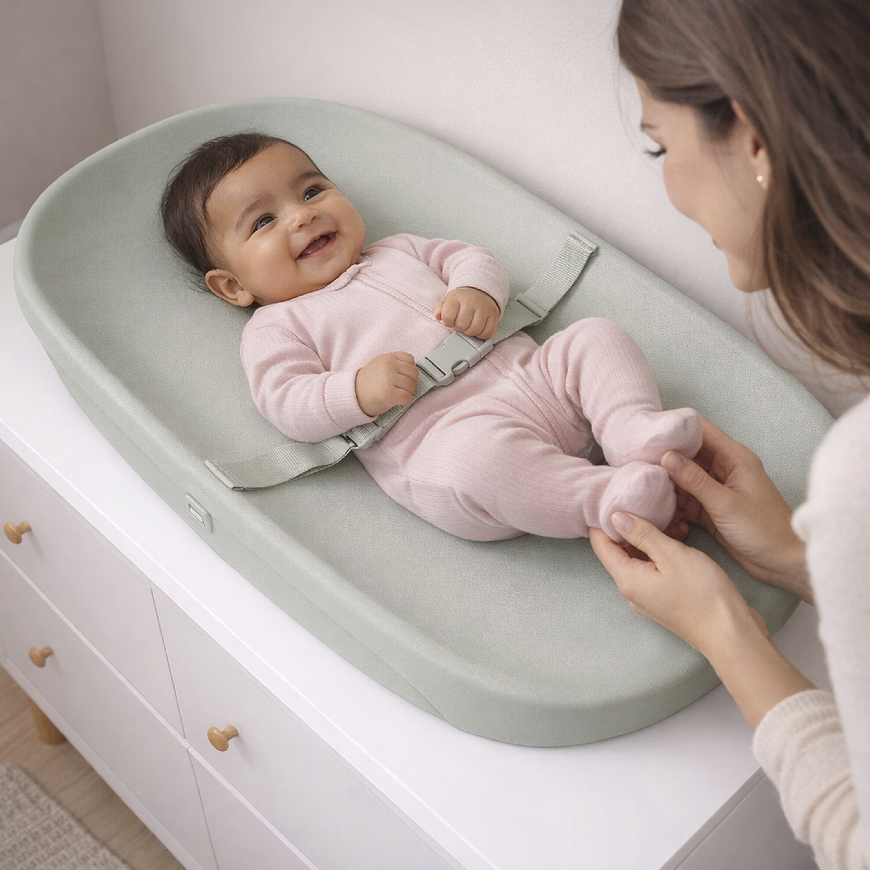 Dream On Me Lotti Love Changing Pad, Sage Green