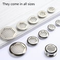 Round Stainless Steel Louver Soffit Air Vent Reptile Screen Grille