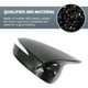thumbnail image 4 of Cubierta de espejo lateral del conductor y pasajero de Unique Bargains para Mazda CX-5 2015-2016 par de negro brillante, 4 of 7