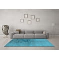thumbnail image 3 of Ahgly Company Indoor Rectangle Oriental Light Blue Industrial Area Rugs, 8' x 10', 3 of 4