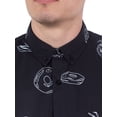 thumbnail image 6 of Visive Mens Big And Tall Short Sleeve Button Shirt, Printed Donuts Shirts, 6 of 7