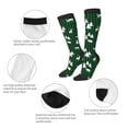 thumbnail image 3 of Xecao Christmas tree green plaid Print Compression Socks for Both Men And Women for Running, Travel, Flight, Nurse, 3 of 6
