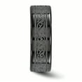 thumbnail image 3 of Edward Mirell Titanium Noir Ti Laser Bande 8mm Taille 7.5, 3 of 4