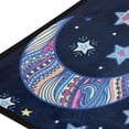 thumbnail image 4 of Area Rugs Carpet for Bedroom Floor Kitchen Rugs Night Stars Crescent Moon Door Mat Bedside Runner Rug Living Room Washable Non Slip 39×20in, 4 of 7