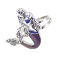 thumbnail image 2 of Mood Rings Color Change Adjustable Temperature Emotion Feeling Finger Accessories Costume Props Bag Fillers Birthday Favors Gift Mermaid, 2 of 6