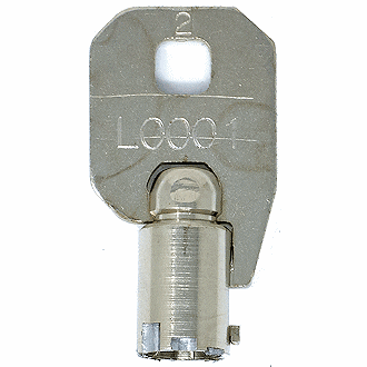Tubular Replacement Key for CompX Chicago L4686