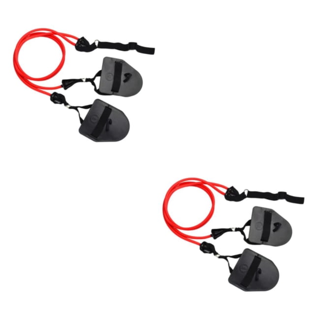 Greeniant Entrenador de brazos Bandas de resistencia Natación Banda de ejercicio Rojo 30 lb rojo 30 libras 2Conjunto