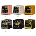 thumbnail image 3 of Becaristey Smart Weather Clock Desktop Station For Weather Updates Wifi Temperature golden, 3 of 6