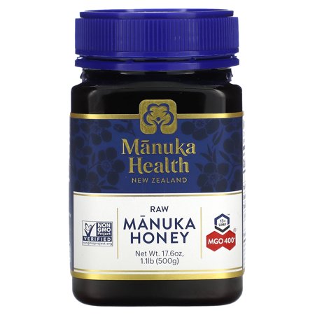 Manuka Health  Raw Manuka Honey  MGO 400+  1.1 lb (500 g)