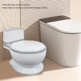 thumbnail image 4 of Inodoro Entrenamiento para Ir Al Baño Asiento Entrenamiento Portátil para Niños Silla de Inodoro Niños Pequeños con Cepillo Limpieza Orinal Extraíble Ajustable para Bebés ANGGREK Otros, 4 of 8