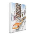 thumbnail image 3 of Stupell Industries City Taxis Modern Painting Town & City Painting Gallery Wrapped Canvas Print Wall Art, 3 of 5