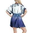 thumbnail image 3 of HAPPY BAY Women's Viscose Summer Beach Front Open Cover ups Beachwear Duster Kimono Cardigan L-XL Cobalt, Tie Dye, 3 of 5