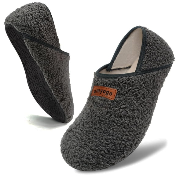 House Slippers for Women Men Fuzzy Socks Indoor/Outdoor | House Shoes Machine-Washable, Foldable For Travel, Barefoot Comfort, Slip-On, Non-Slip Grip, Bedroom, Yoga, Gift