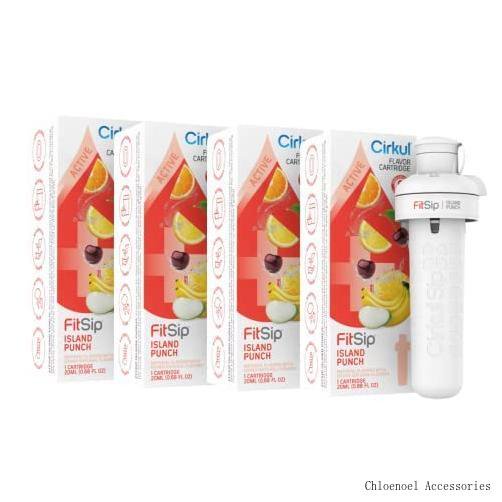 Cirkul Fitsip Island Punch Flavor Cartridge (4 Pack)