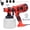 Red, variant on Sprayer, Electric 800W HVLP with Cleaning/Blowing Joints, 3- 3 Nozzles, and 1400mL Container, Improvement Tools for House Painting Fence Cabinet Wall (Green)