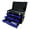 Black+Blue, variant on 799PCS Aluminum Trolley Case Tool Set, Complete Tool Box Set with Rolling Wheels, Household Hand Tools Kit for Men, Silver