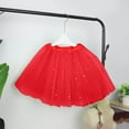 thumbnail image 5 of Women Skirt Petticoat Princess Cute Underskirt Petticoat Ballet Swing Skirt Puffy And Fashion Tutu Skirts For Girls, Star Sleeveless Carnival Cover-Up Skirt Red, 5 of 8