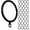 Black, variant on 14 pcs Gold 2-Inch Inner Diameter Metal Curtain Rings with Eyelets