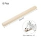 thumbnail image 2 of Uxcell 6pcs Palitos de madera, 3/4" x 3/4" x 15" Cubo rectangular de madera para tallado, varillas cuadradas de madera para bricolaje, 2 of 7