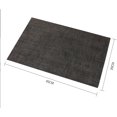 thumbnail image 2 of Set of 6 Woven PVC Placemats Rectangle Dining Table Place Settings Mats 45x30cm (Silver), 2 of 5