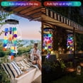 thumbnail image 2 of Campanillas de viento solares Zeiliuled, coloridas luces exteriores, 2 of 7