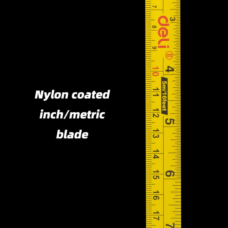 Deli 25 Ft Retractable Tape Measure, Self-Locking photo 6