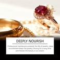 thumbnail image 5 of Jewelry Cleaner Solution 120 ml For Gold Silver Diamonds Removes Tarnish Oil Stains Polishes Restores Shine For Rings Necklaces Bracelets, 5 of 9