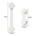 thumbnail image 6 of Riguas 4Pcs Child Safety Lock Self-adhesive Punch-free Bedroom Baby Proofing Cabinet Refrigerator Safety Latch Daily Use, 6 of 8