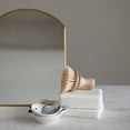 thumbnail image 5 of Creative Co-Op 7.75" x 9.75" Brass Modern Arched Standing Mirror, 5 of 7