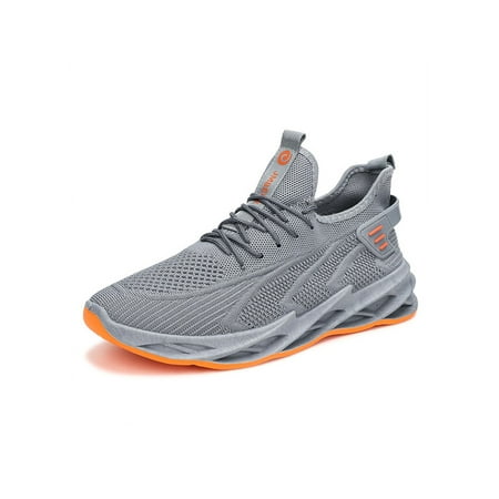 

Colisha Men Sport Shoes Comfort Sneakers Lace Up Running Shoe Gym Lightweight Casual Sneaker Breathable Trainers Gray 8
