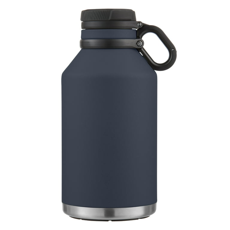 Water Bottle Stainless Steel Coleman Insulated Sports Bottle, 1.58 QT Blue