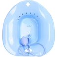 thumbnail image 1 of Home Bath Reusable Toilet Sitz Bath Tub Basin Sits Over Toilet Seat with Adjustable Steam Irrigator, 1 of 8