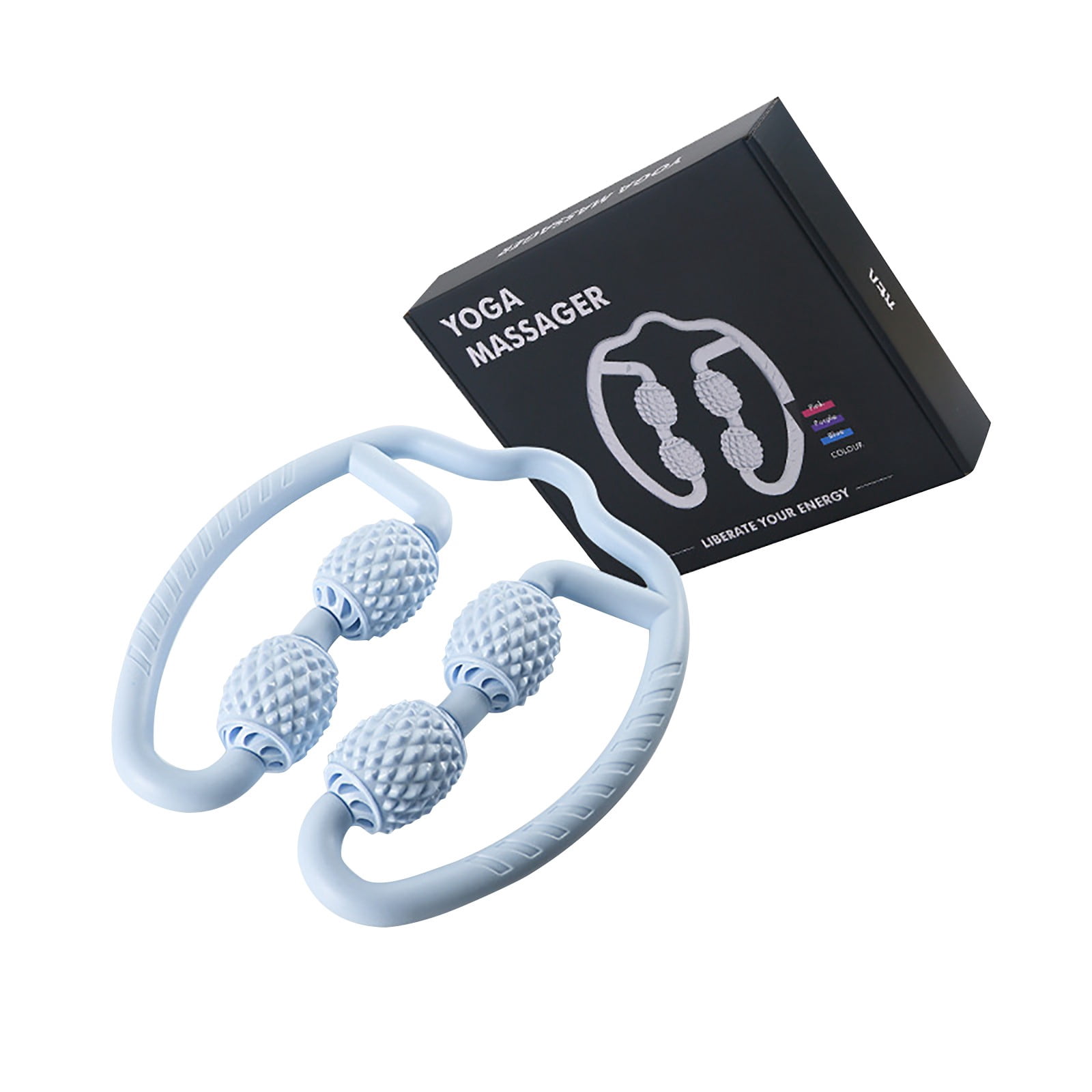 ddioayh Gear Massage Muscle Roller Stick,Body Health Sports Exercise Tool,Suitable for Home and Gym
