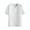 White, variant on WREESH Men's Summer Casual T-Shirts Fashion Comfortable Short Sleeve Solid Notch Neck Tops White