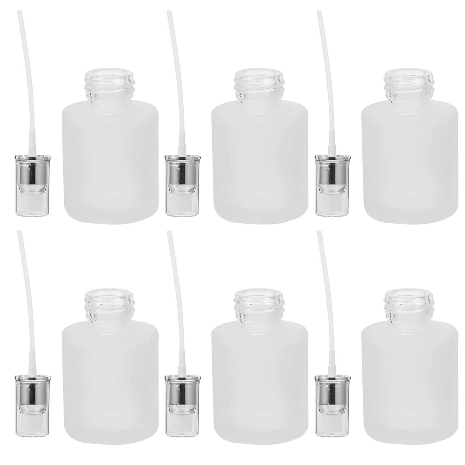 OUNONA  6 Pcs Push Type Lotion Bottle Home Travel Containers
