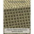 thumbnail image 4 of Waffle Bath Mat, Boho Bathroom Rugs Non Slip Washable Super Absorbent Quick Dry Farmhouse Bathroom Decor, 4 of 7