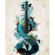 thumbnail image 1 of Pintura de diamante (DB6308) Cuadrado 5D DIY Guitarra Rhinestone Mosaico Imagen 20X30cm Hugtrwg Para estrenar, 1 of 1