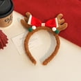 thumbnail image 1 of Diademas navideñas para mujeres y niñas, lindas diademas de Papá Noel, muñeco de nieve y reno, accesorios festivos para el cabello para fiestas navideñas, decoración navideña. Una diadema., 1 of 1