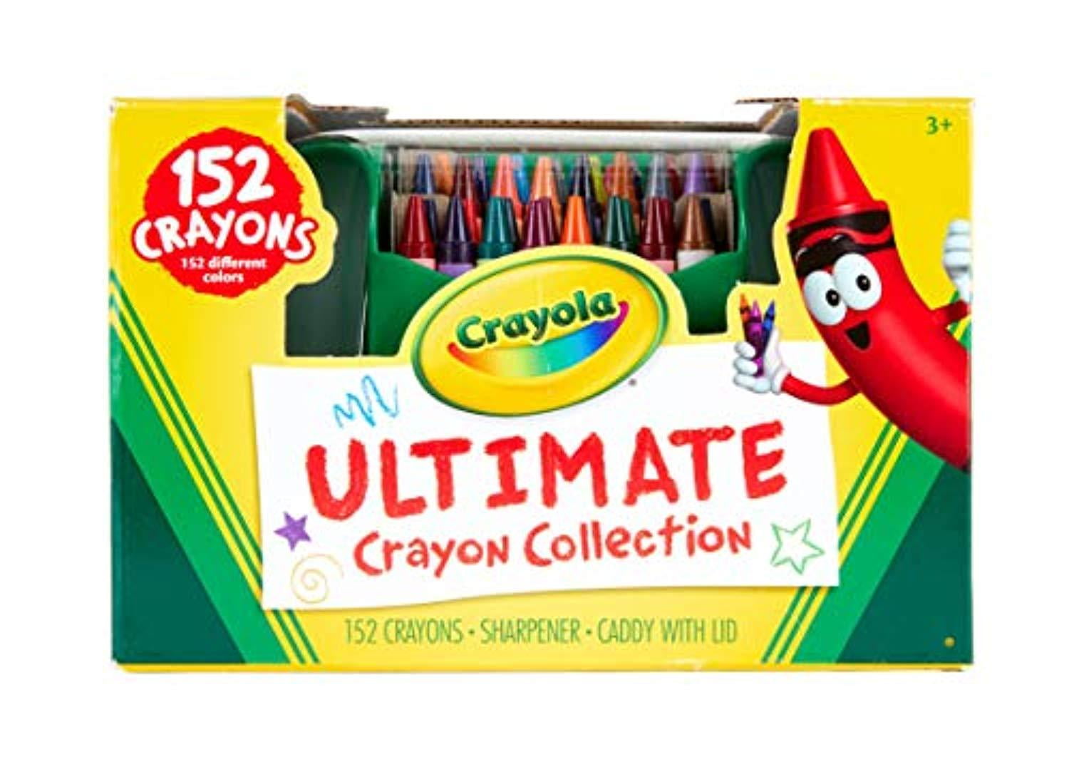 Crayola Ultimate Crayon Collection 152 Crayons Gift Toy Walmart
