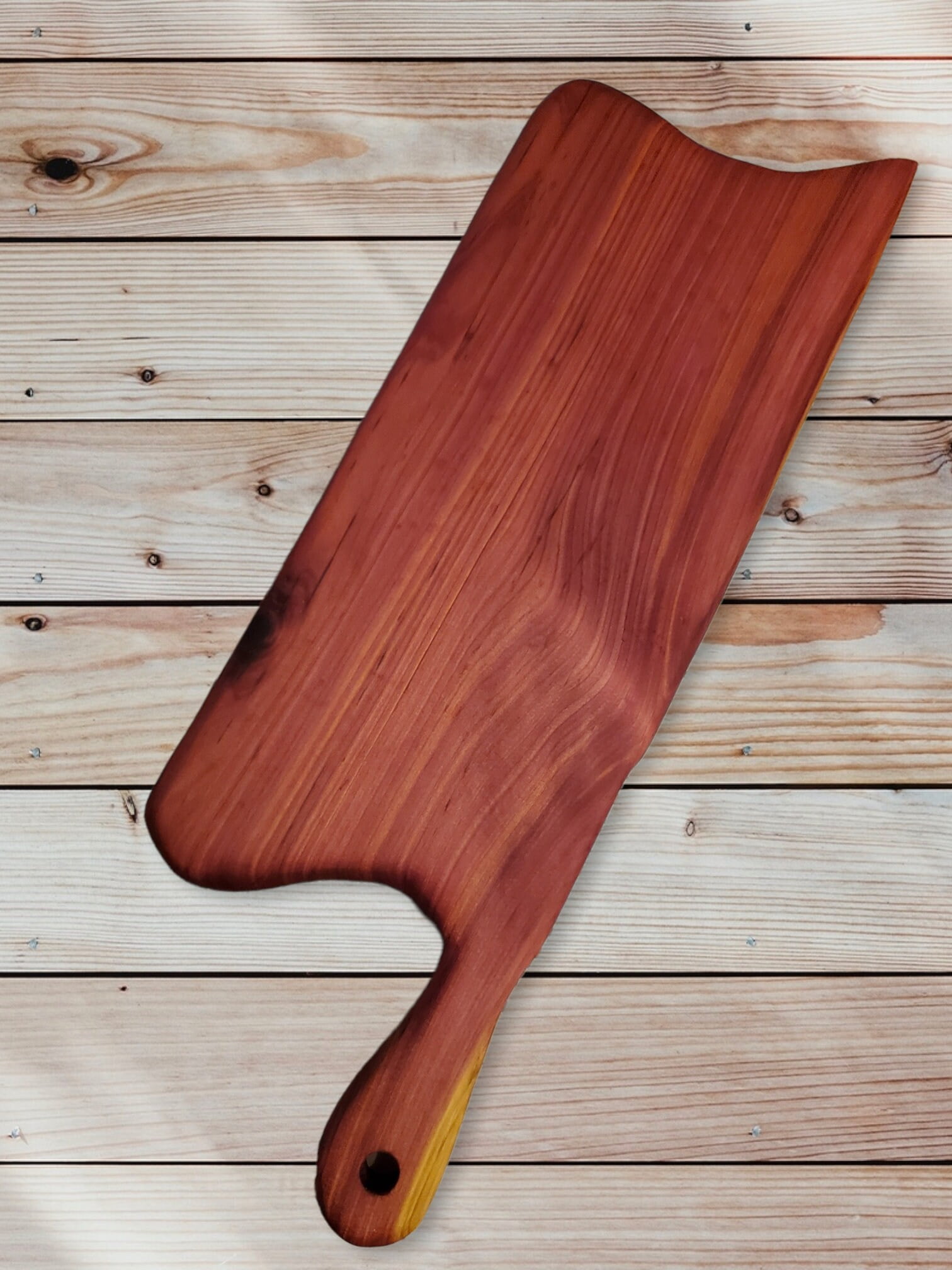 Cedar Charcuterie Board with Unique Style