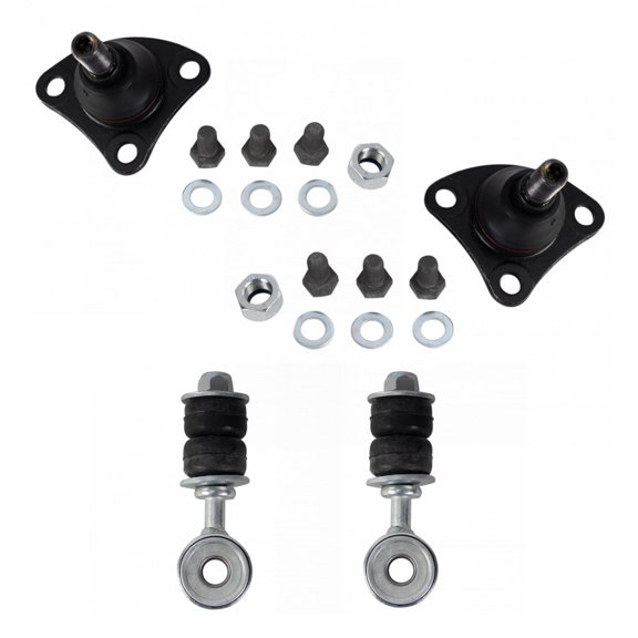 TRQ Front Ball Joint Sway Bar End Link Suspension Kit 4pc Set for Ram Promaster PSA31001