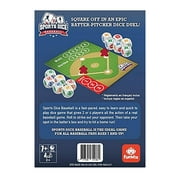 FoxMind Games: Sports Dice, Baseball, Roll it out of the Park, Easy to Learn, Fun to Play, Play with Up to 4 Players, For Ages 7+